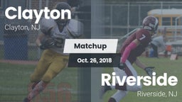 Matchup: Clayton  vs. Riverside  2018