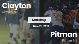 Matchup: Clayton  vs. Pitman  2019