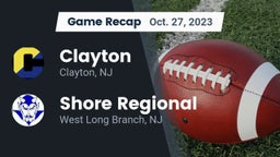 Recap: Clayton  vs. Shore Regional  2023