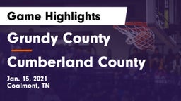 Grundy County  vs Cumberland County  Game Highlights - Jan. 15, 2021