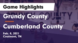 Grundy County  vs Cumberland County  Game Highlights - Feb. 8, 2021