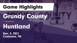 Grundy County  vs Huntland  Game Highlights - Dec. 3, 2021