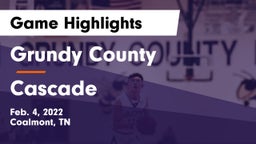 Grundy County  vs Cascade  Game Highlights - Feb. 4, 2022