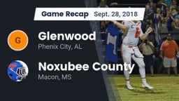 Recap: Glenwood  vs. Noxubee County  2018