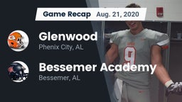Recap: Glenwood  vs. Bessemer Academy  2020