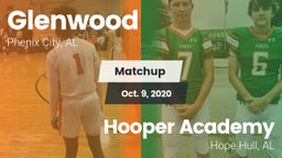 Matchup: Glenwood  vs. Hooper Academy  2020