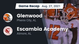 Recap: Glenwood  vs. Escambia Academy  2021