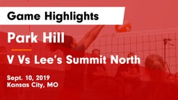 Park Hill  vs V Vs Lee’s Summit North Game Highlights - Sept. 10, 2019