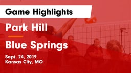Park Hill  vs Blue Springs  Game Highlights - Sept. 24, 2019