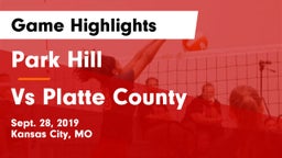 Park Hill  vs Vs Platte County  Game Highlights - Sept. 28, 2019