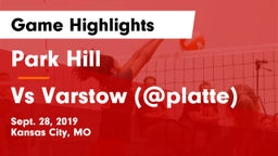 Park Hill  vs Vs Varstow (@platte) Game Highlights - Sept. 28, 2019