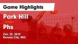 Park Hill  vs Phs Game Highlights - Oct. 29, 2019