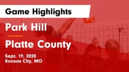 Park Hill  vs Platte County Game Highlights - Sept. 19, 2020