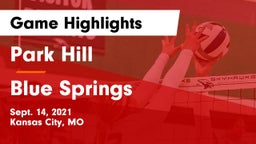 Park Hill  vs Blue Springs  Game Highlights - Sept. 14, 2021