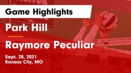 Park Hill  vs Raymore Peculiar  Game Highlights - Sept. 28, 2021