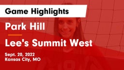 Park Hill  vs Lee's Summit West  Game Highlights - Sept. 20, 2022