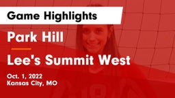 Park Hill  vs Lee's Summit West  Game Highlights - Oct. 1, 2022