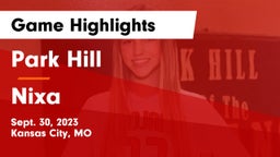 Park Hill  vs Nixa  Game Highlights - Sept. 30, 2023