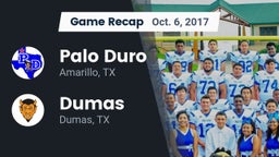 Recap: Palo Duro  vs. Dumas  2017