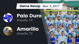 Recap: Palo Duro  vs. Amarillo  2017