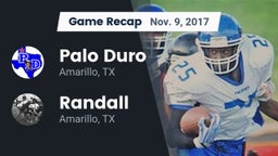 Recap: Palo Duro  vs. Randall  2017