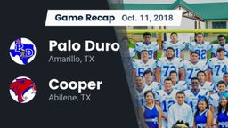 Recap: Palo Duro  vs. Cooper  2018