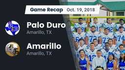 Recap: Palo Duro  vs. Amarillo  2018