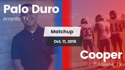 Matchup: Palo Duro High vs. Cooper  2019