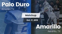 Matchup: Palo Duro High vs. Amarillo  2019