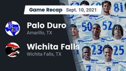 Recap: Palo Duro  vs. Wichita Falls  2021