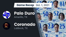 Recap: Palo Duro  vs. Coronado  2021