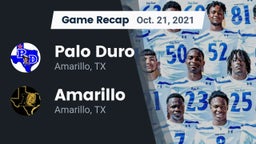 Recap: Palo Duro  vs. Amarillo  2021