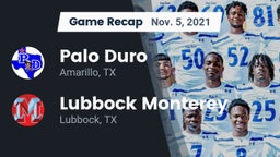 Recap: Palo Duro  vs. Lubbock Monterey  2021