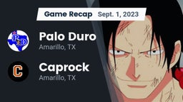 Recap: Palo Duro  vs. Caprock  2023