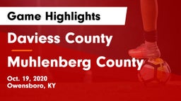 Daviess County  vs Muhlenberg County  Game Highlights - Oct. 19, 2020
