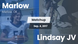 Matchup: Marlow  vs. Lindsay JV 2017
