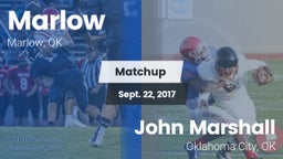 Matchup: Marlow  vs. John Marshall  2017
