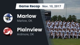Recap: Marlow  vs. Plainview  2017