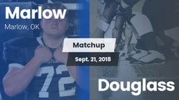 Matchup: Marlow  vs. Douglass  2018