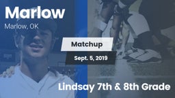 Matchup: Marlow  vs. Lindsay 7th & 8th Grade 2019