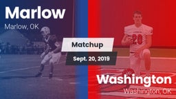 Matchup: Marlow  vs. Washington  2019