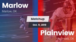 Matchup: Marlow  vs. Plainview  2019