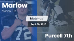 Matchup: Marlow  vs. Purcell 7th 2020