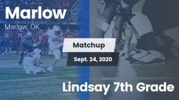 Matchup: Marlow  vs. Lindsay 7th Grade 2020