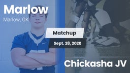 Matchup: Marlow  vs. Chickasha JV 2020