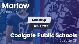 Matchup: Marlow  vs. Coalgate Public Schools 2020