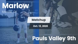 Matchup: Marlow  vs. Pauls Valley 9th 2020