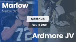 Matchup: Marlow  vs. Ardmore JV 2020