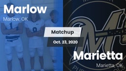 Matchup: Marlow  vs. Marietta  2020