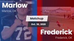 Matchup: Marlow  vs. Frederick  2020